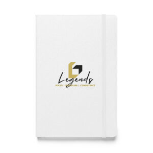 Hardcover bound notebook